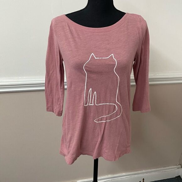 Loft Cat Graphic Tee - Picture 1 of 5